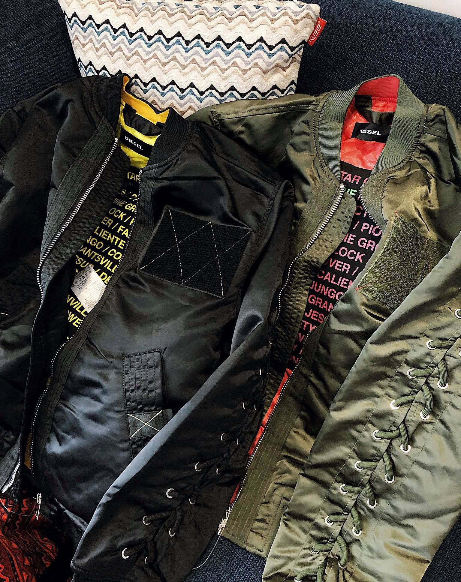 DSL Green J-West Bomber Jacket