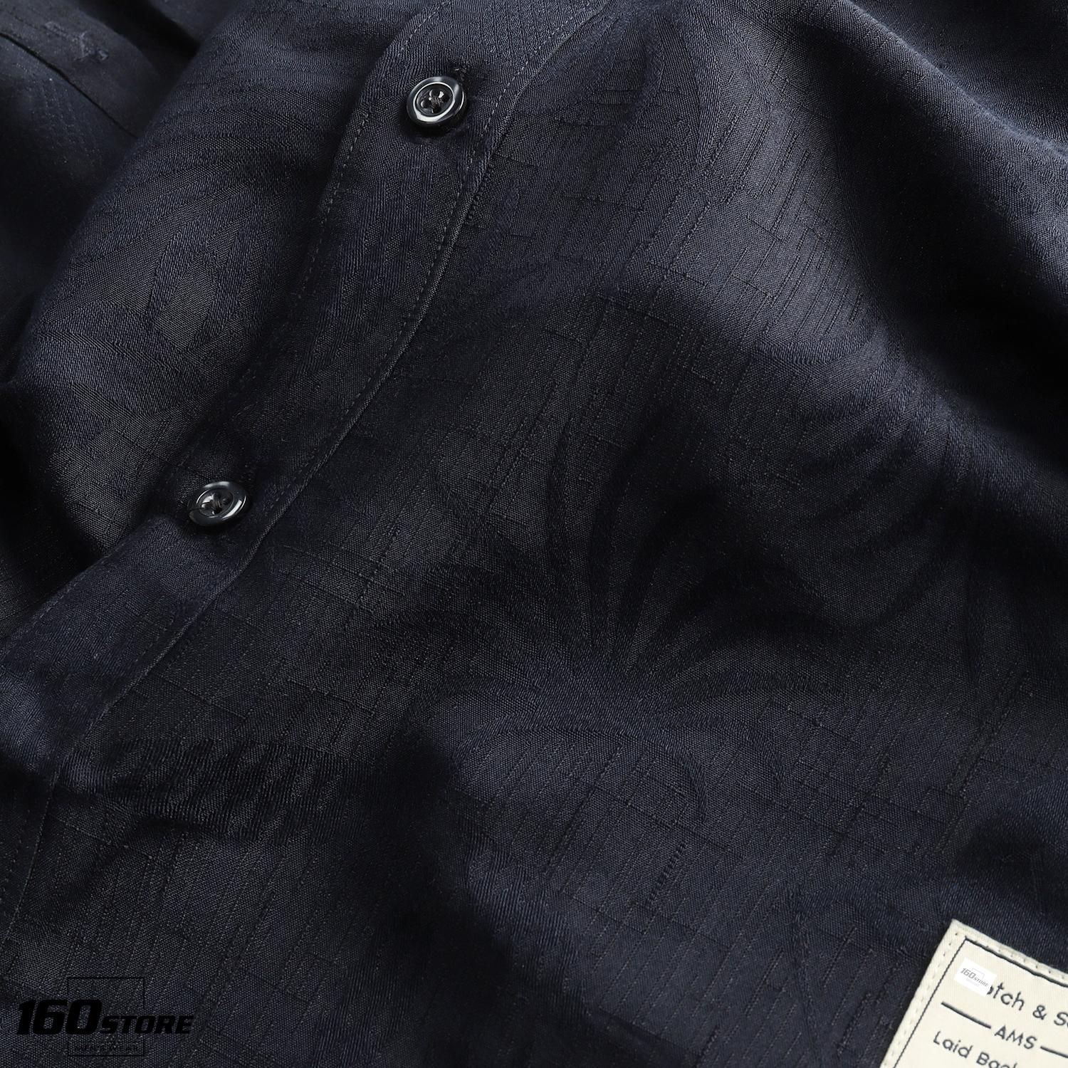 Áo sơmi cổ trụ S.SODA pattern