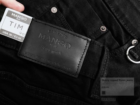 M.N.G Skinny Ripped Dylan Jeans