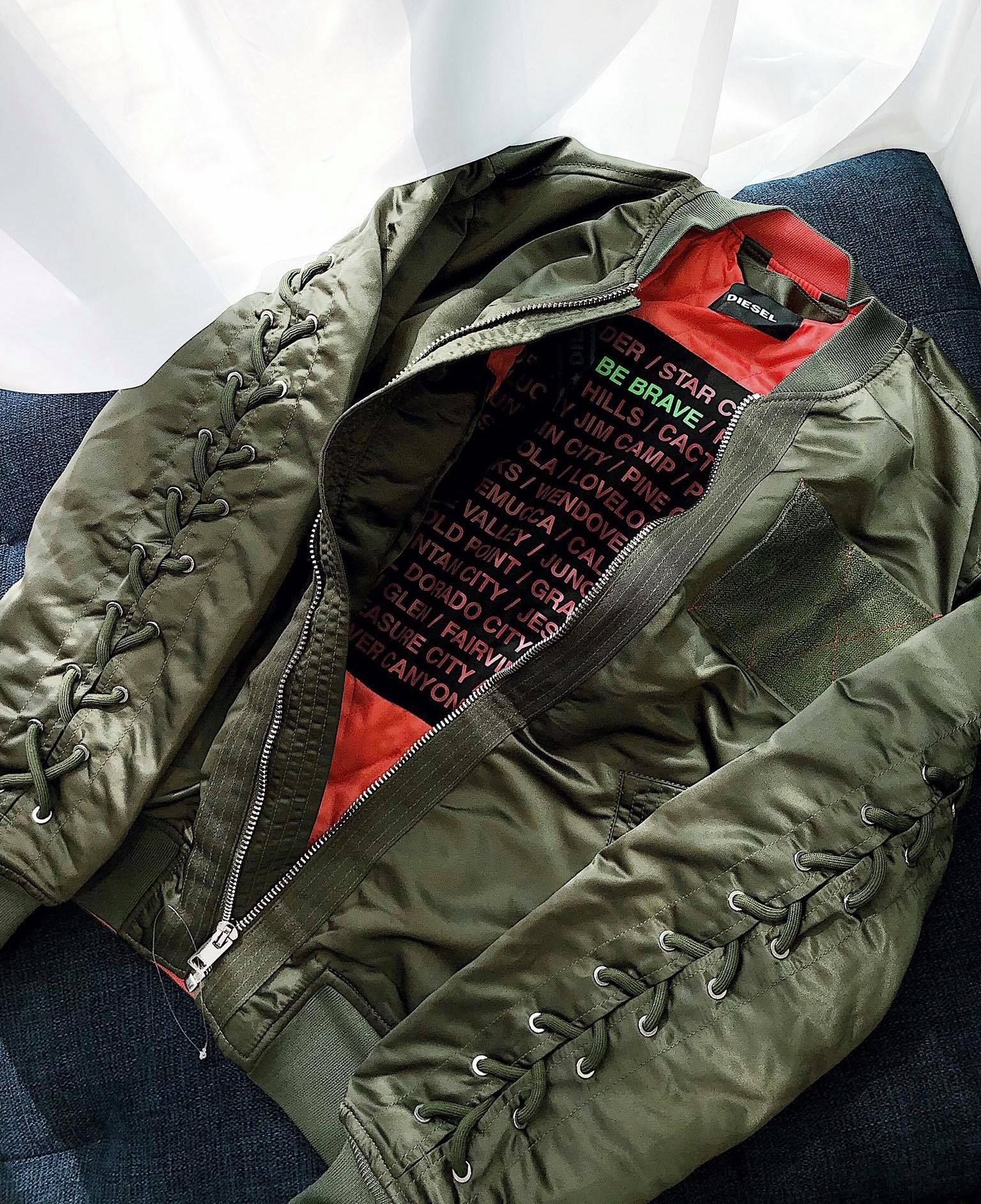 DSL Green J-West Bomber Jacket