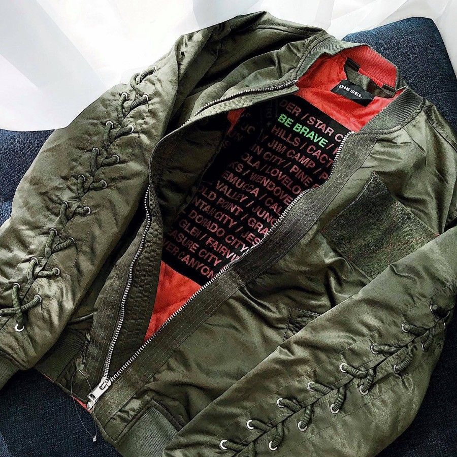DSL Green J-West Bomber Jacket