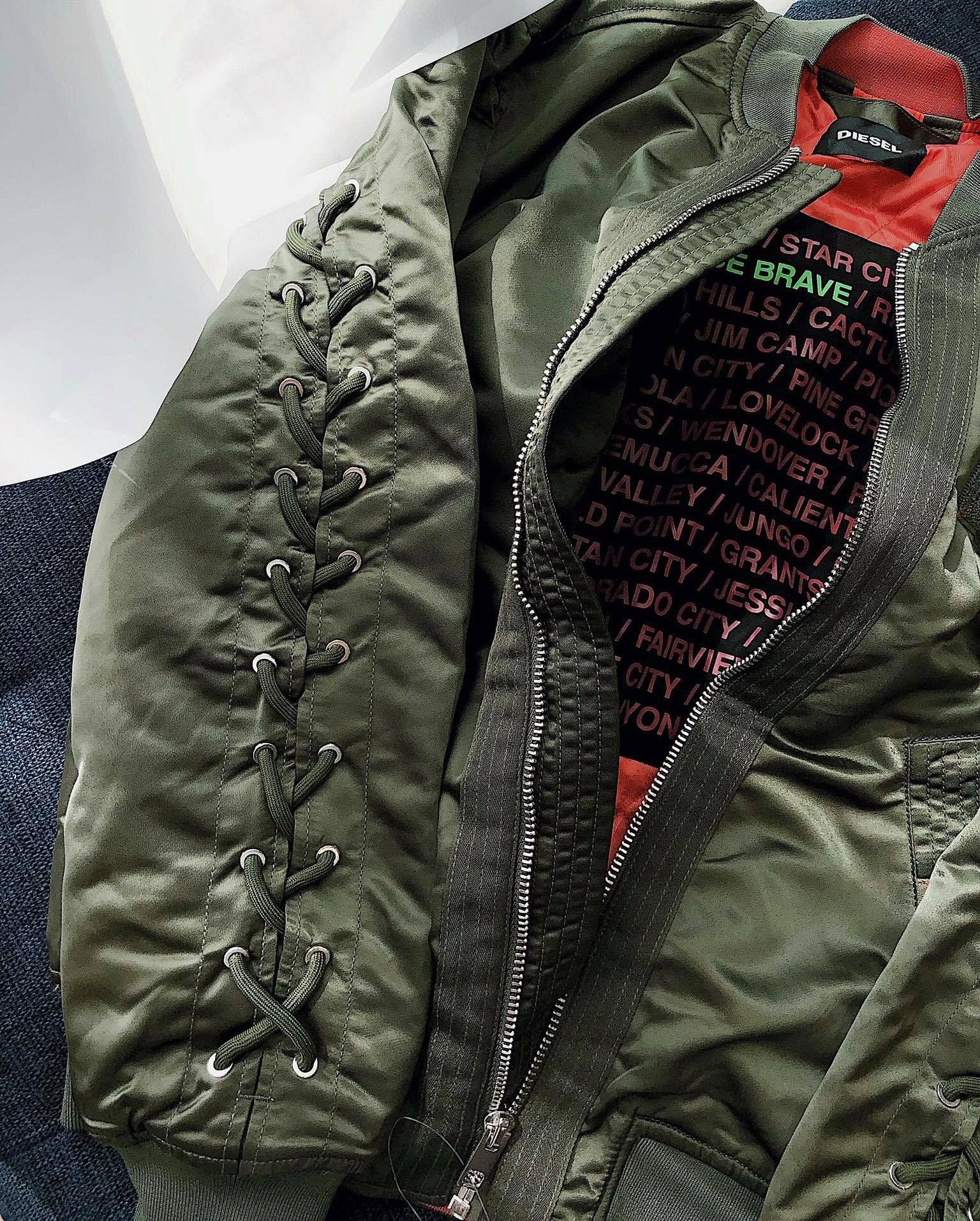 DSL Green J-West Bomber Jacket