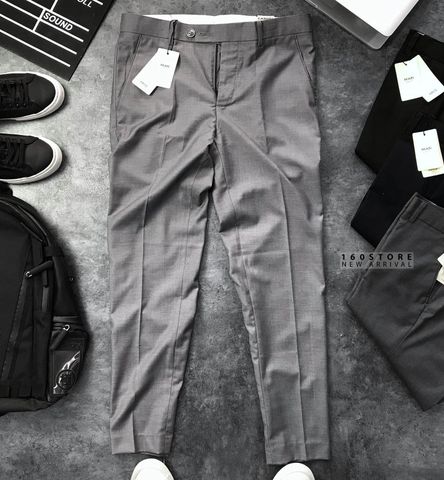 MNG Cropped Slim Fit Trousers
