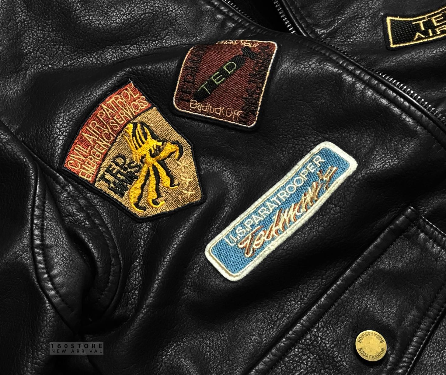 T0PTEN Faux Leather Jackets