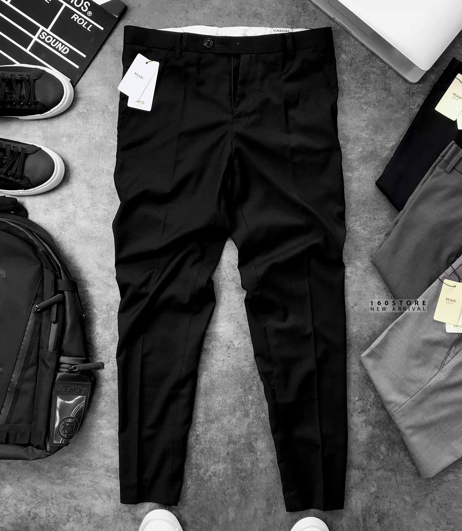 M.N.G Slim Suit Trousers