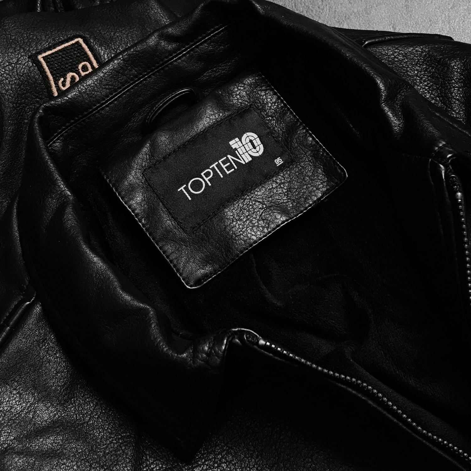 T0PTEN Faux Leather Jackets