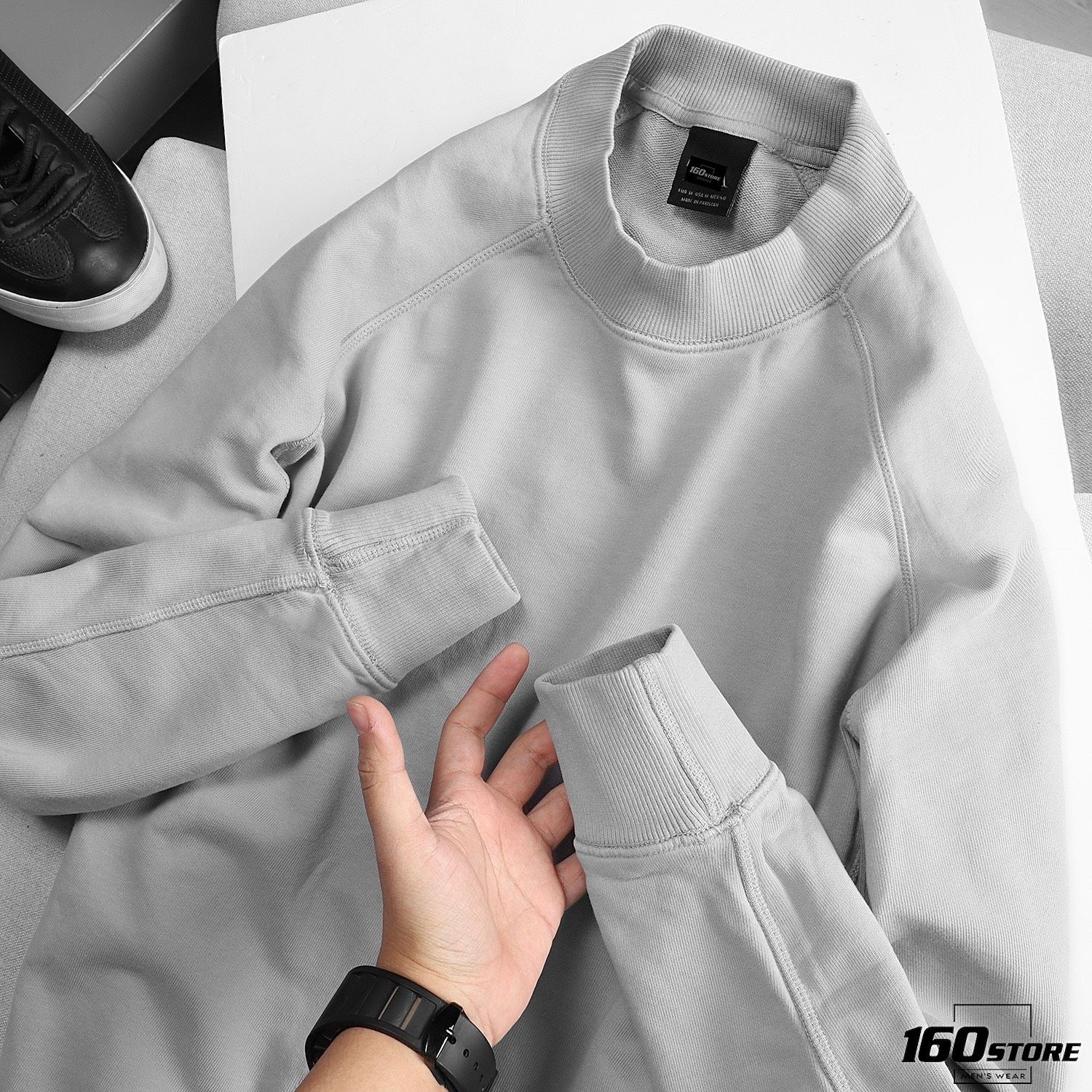 Sweatshirt ZRA turtle neck