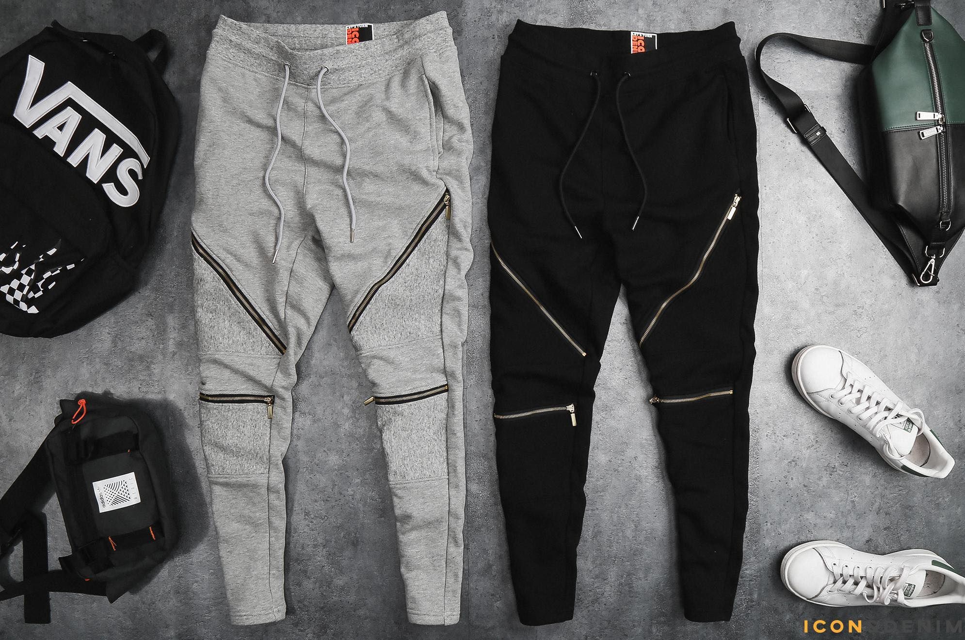 ICON & DENIM Biker Joggers