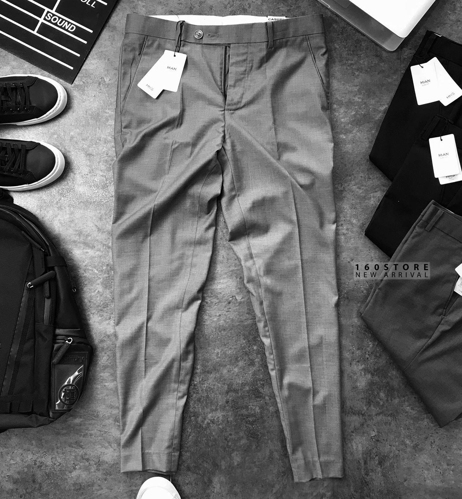 M.N.G Slim Suit Trousers