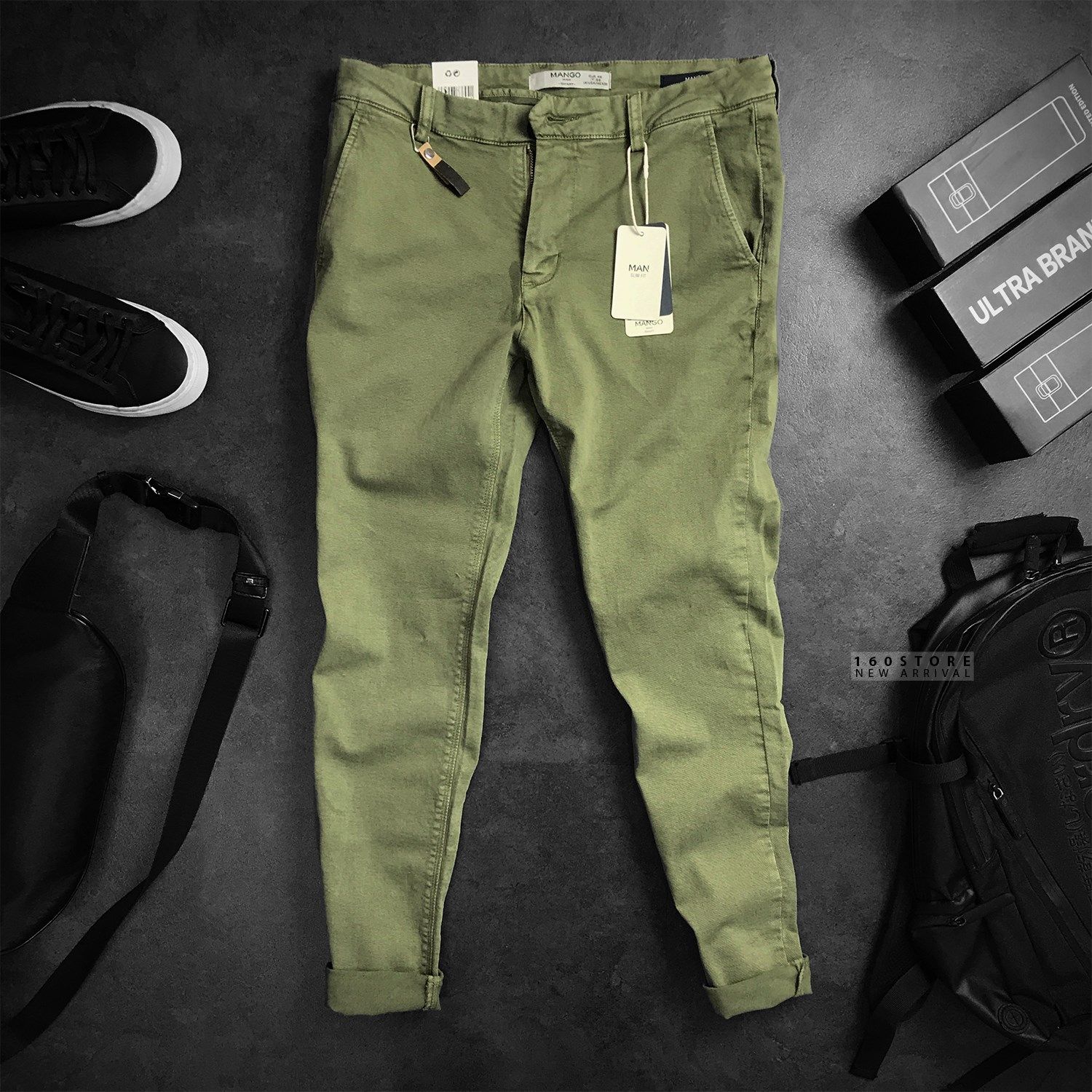 MNG Slim fit Cotton Chinos