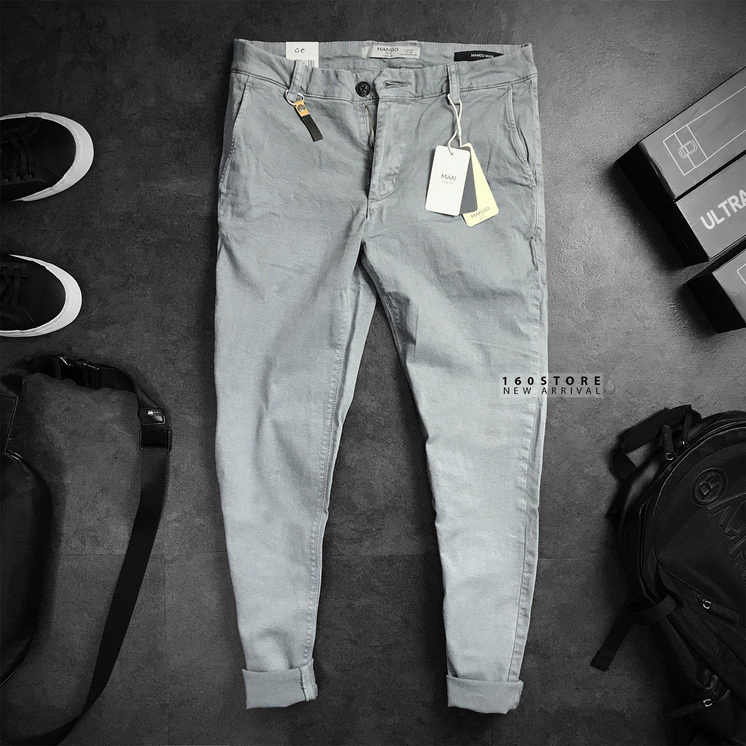 MNG Slim fit Cotton Chinos