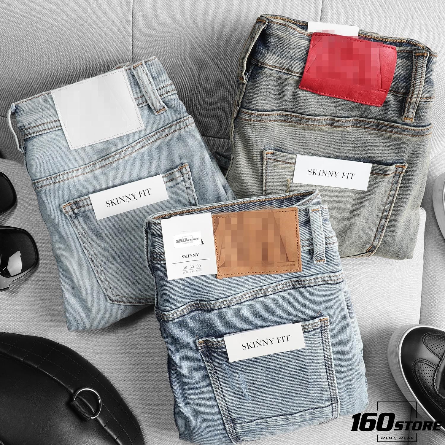 Quần jean ZRA dirty wash