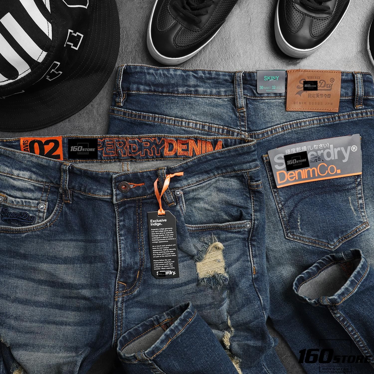 QUẦN JEAN S.D SKINNY RIPPED