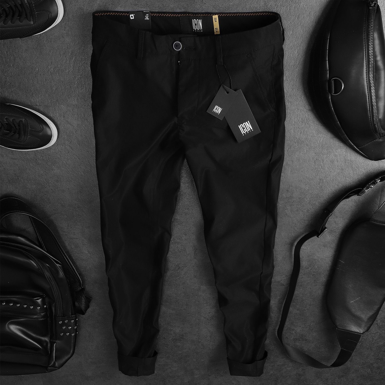 Quần kaki ICON DENIM slim fw19