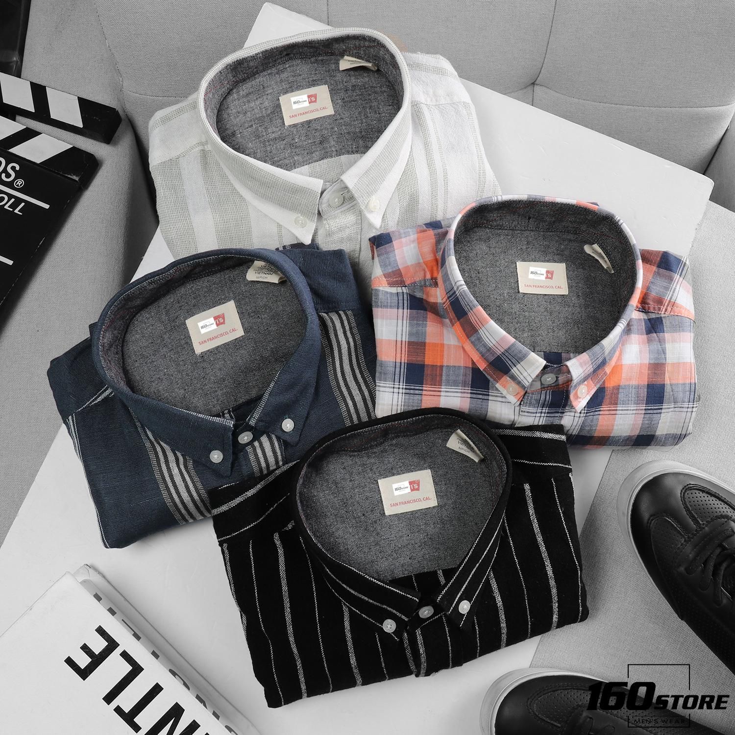 Áo sơmi L.VIS linen ss20