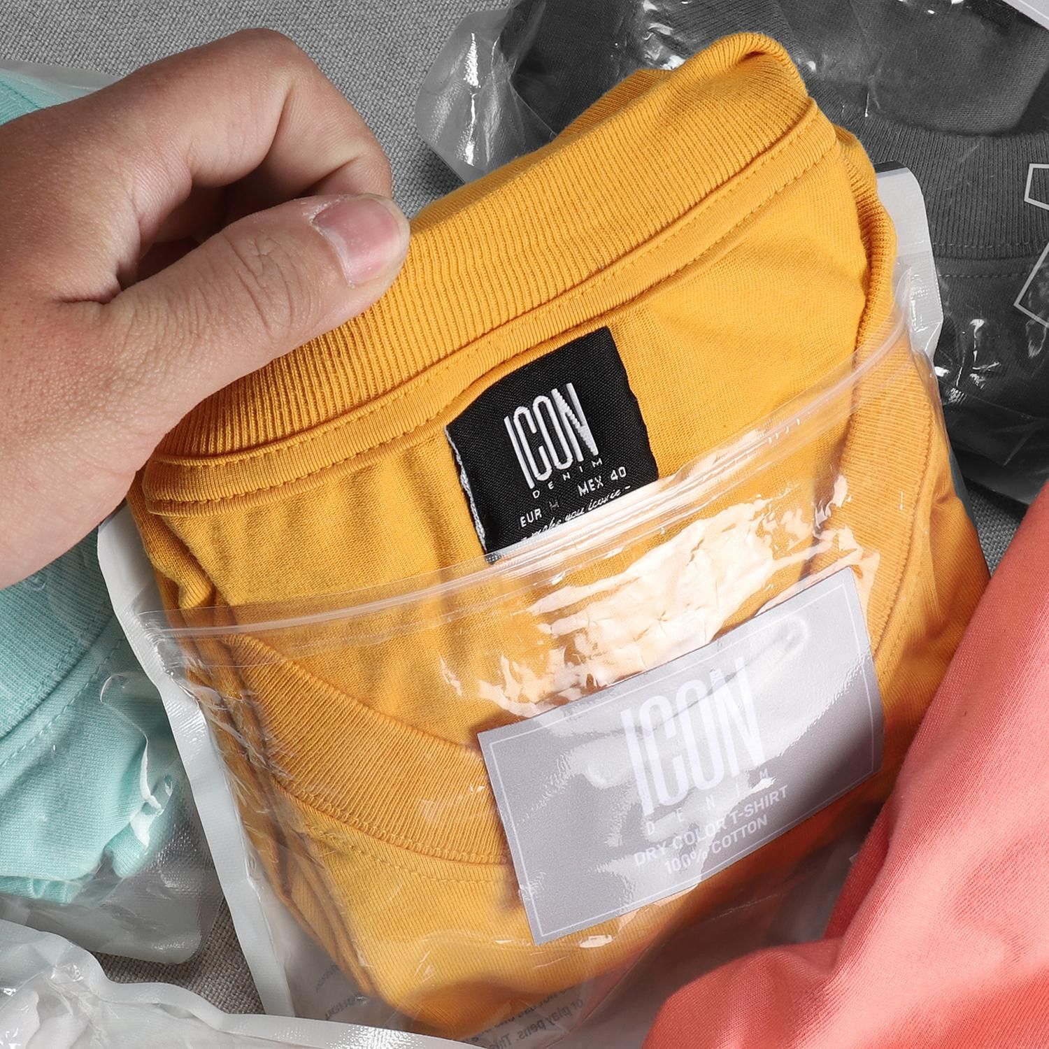 Áo thun ICON DENIM (logo thêu)