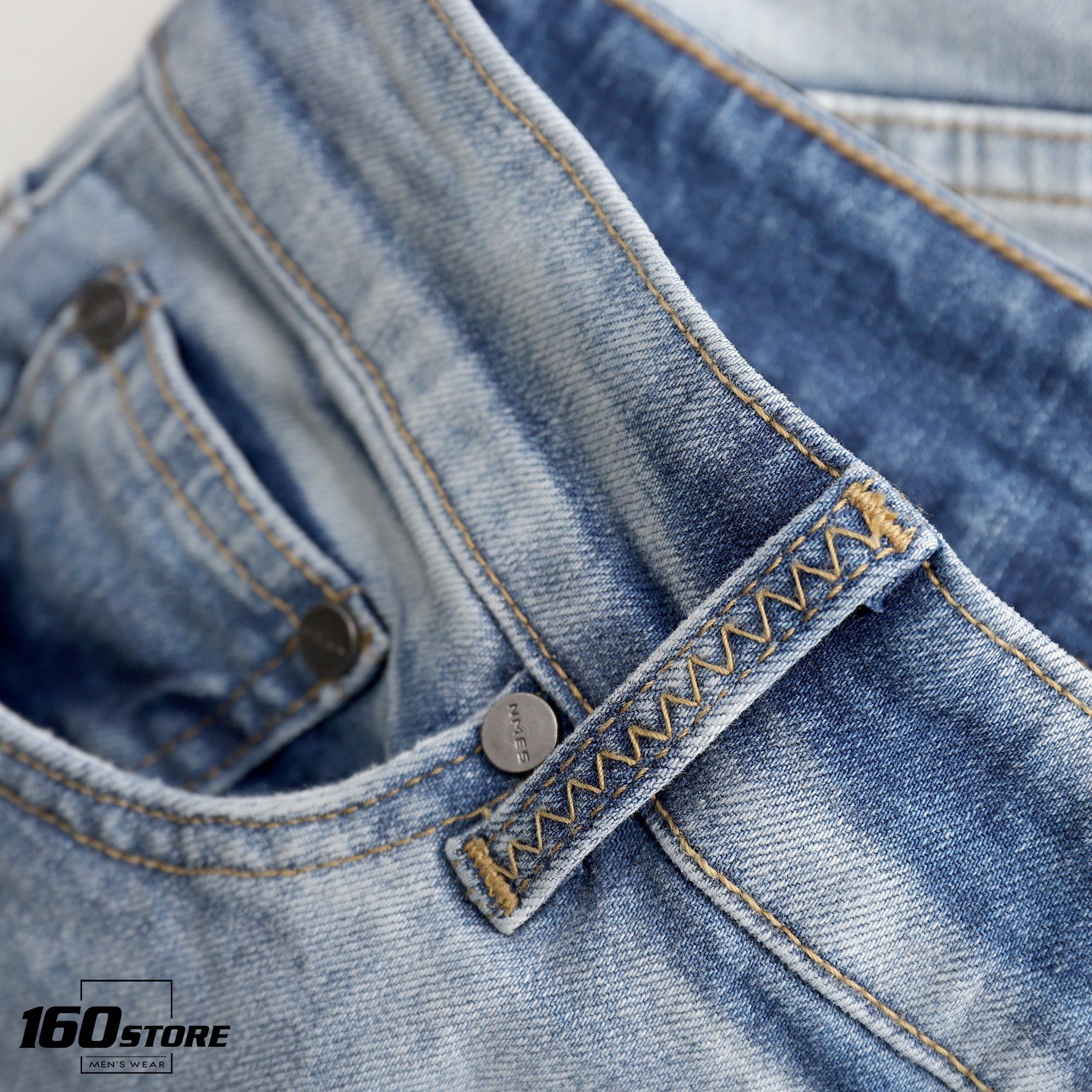 Quần short jeans NOMOUS ESSENTIALS slim