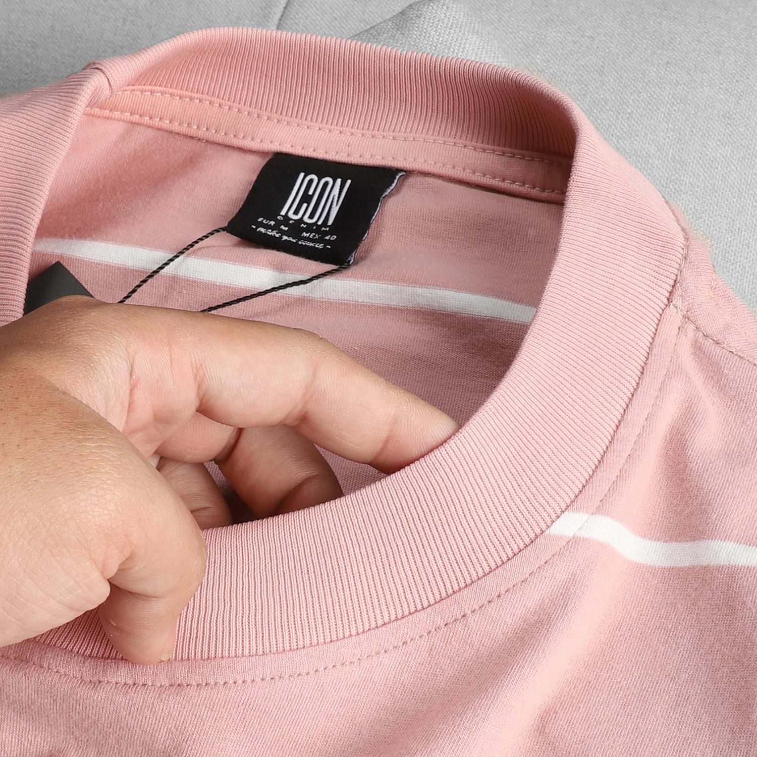 Áo thun ICON DENIM stripes