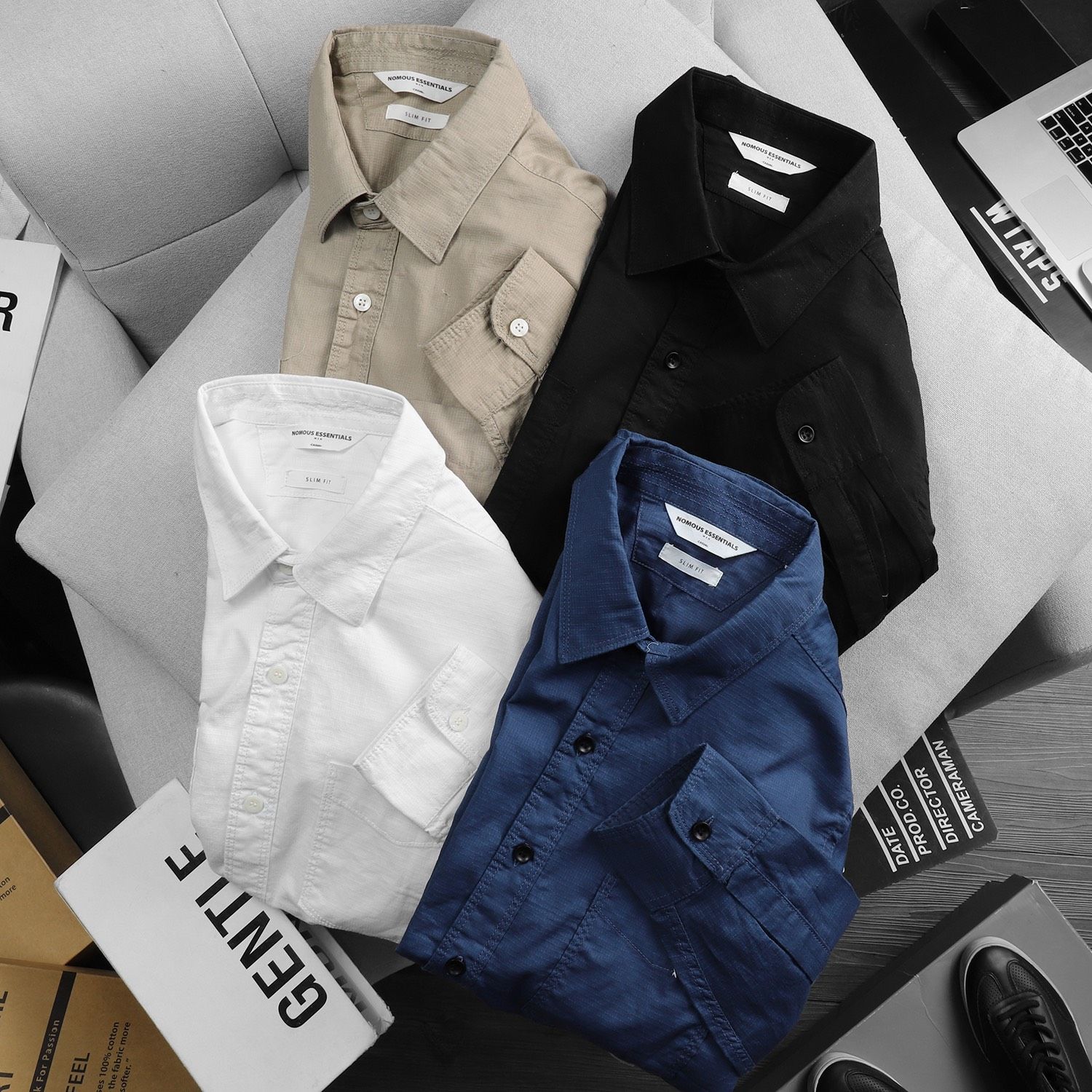Áo sơmi tay dài NOMOUS ESSENTIALS Casual