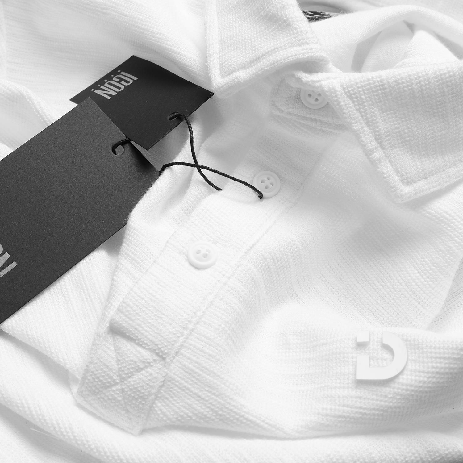 Áo polo ICON DENIM logo