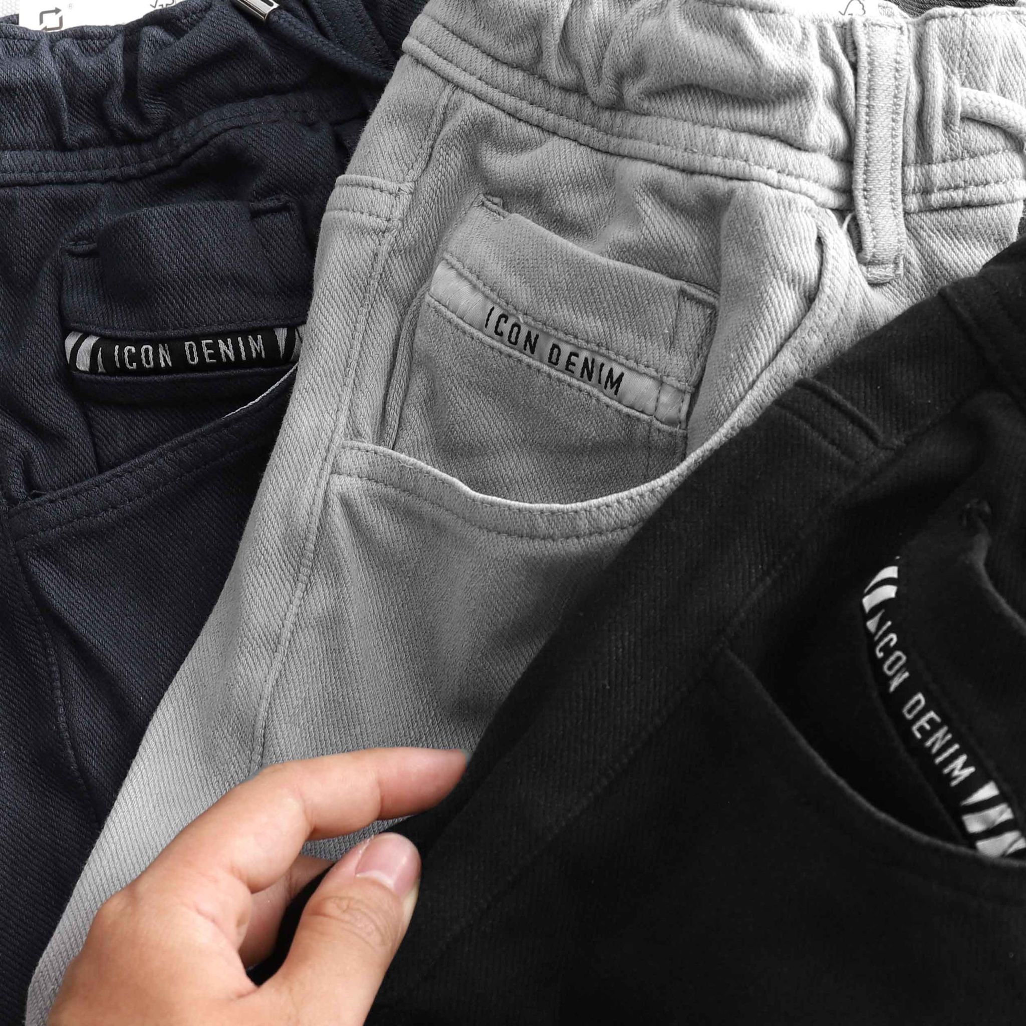 Quần Short jeans ICON DENIM Wash