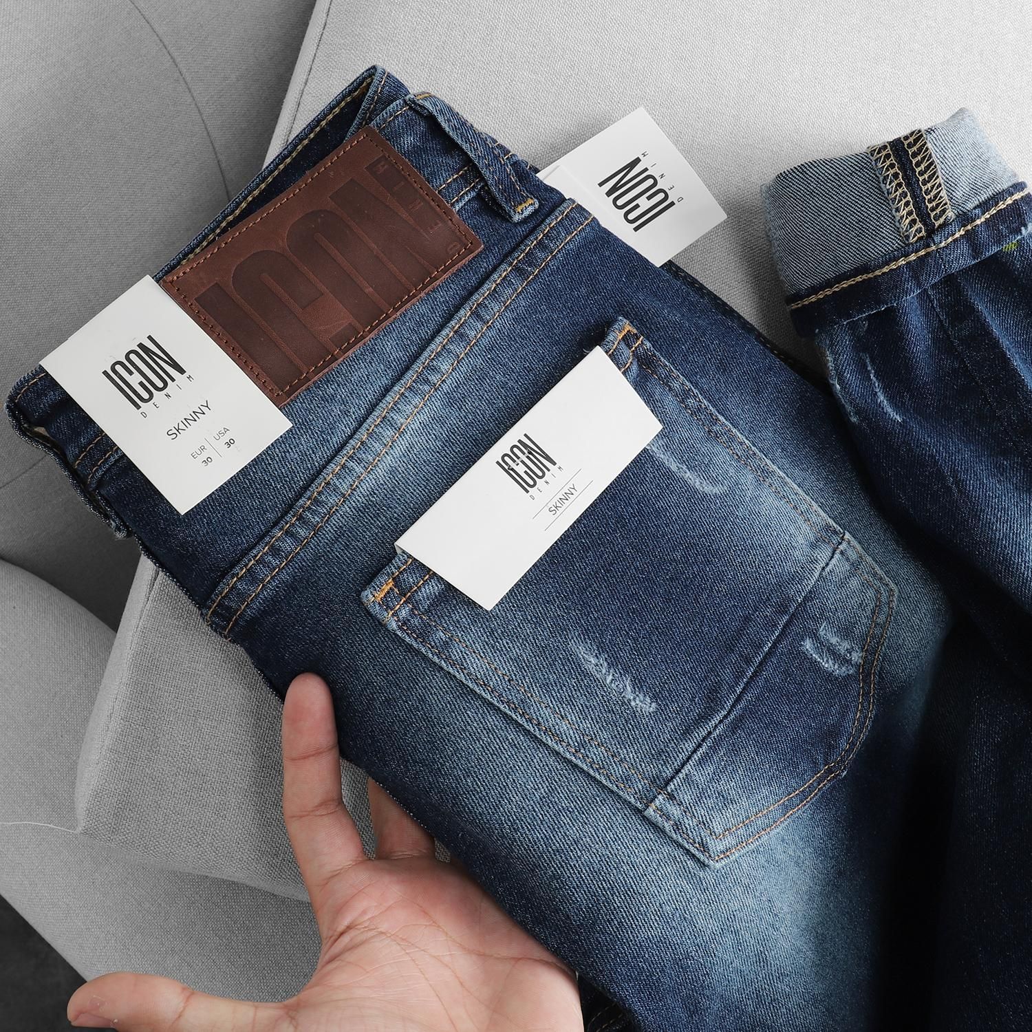 Quần jean ICON DENIM skinny
