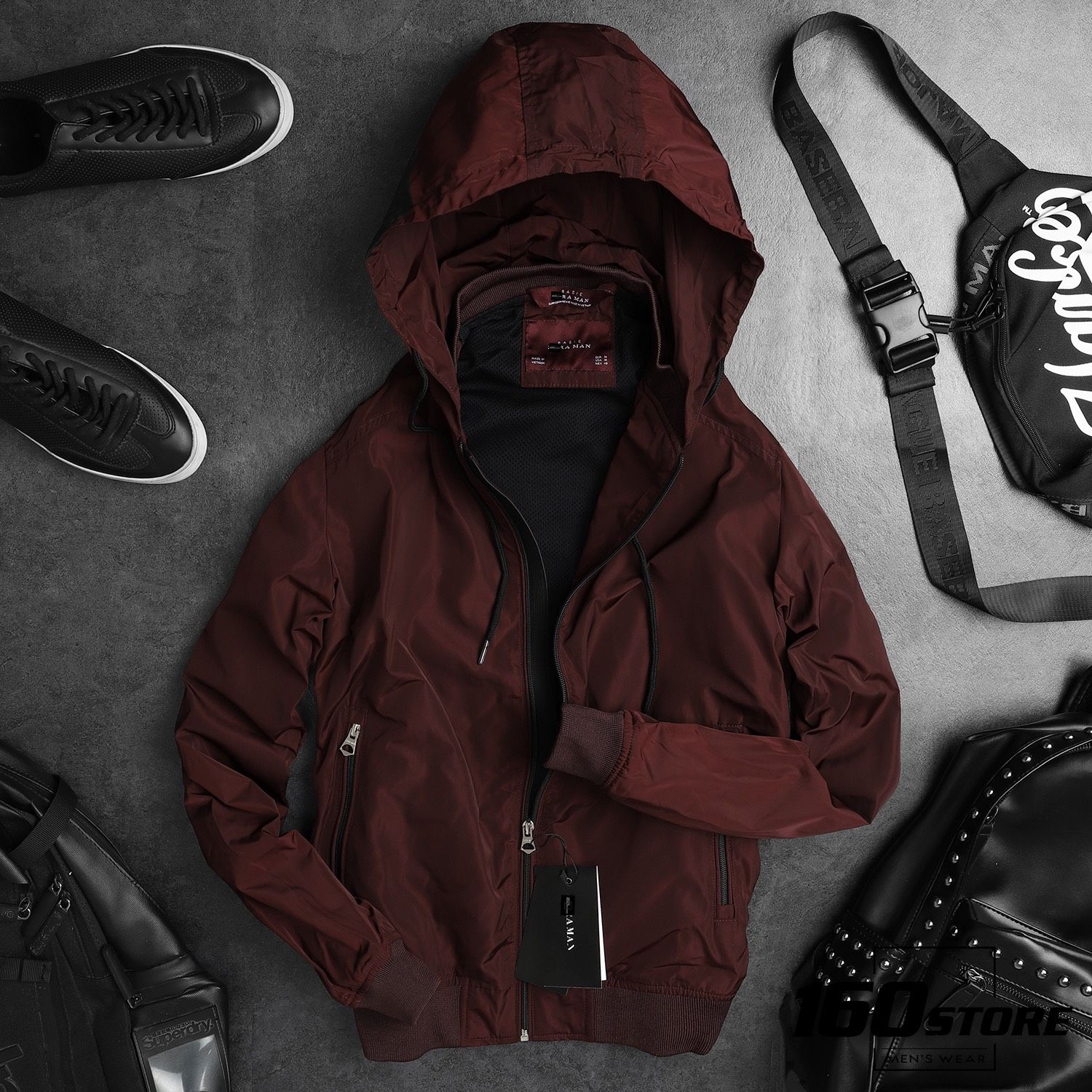 Áo khoác ZRA basic hooded
