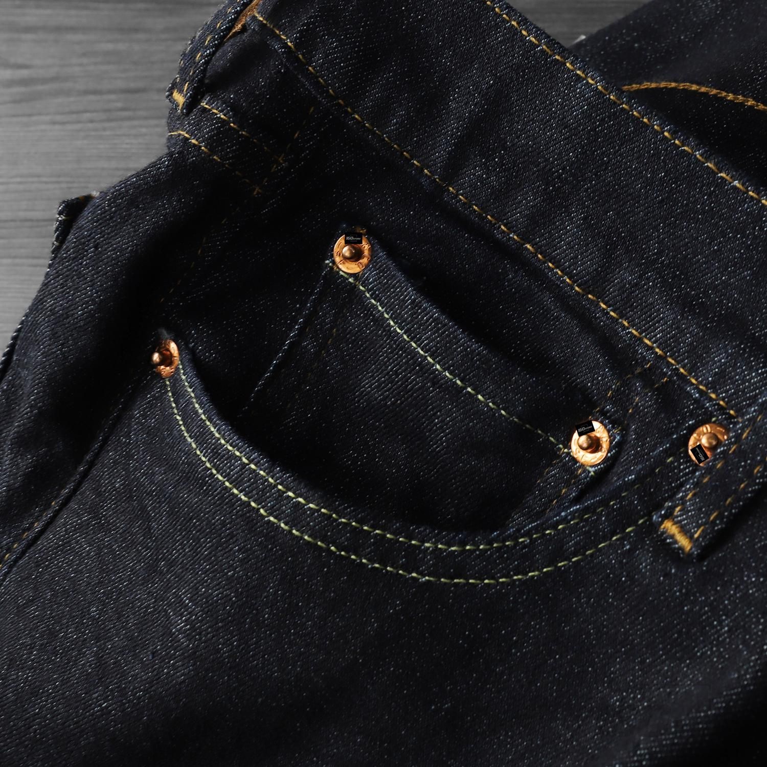 Quần jean LVIS slim taper