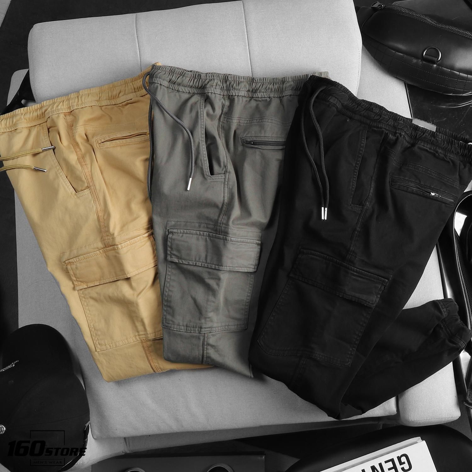 Quần jogger P.B túi hộp