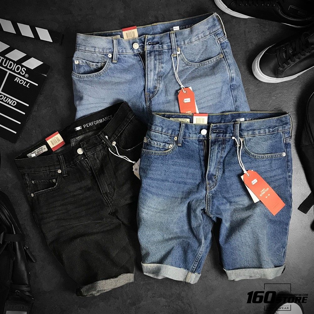 Quần short denim LVIS 511