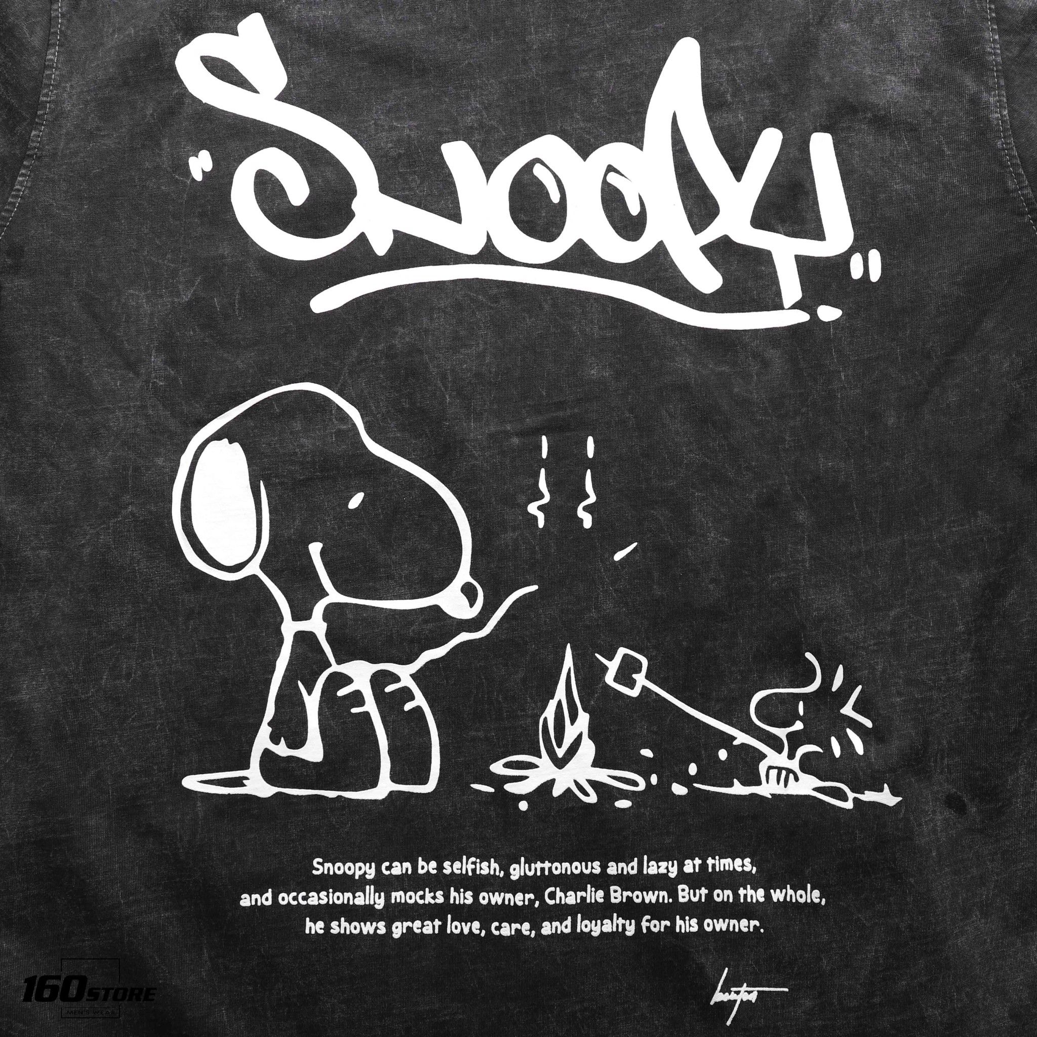 Áo thun BOUTON SN00PY wash acid