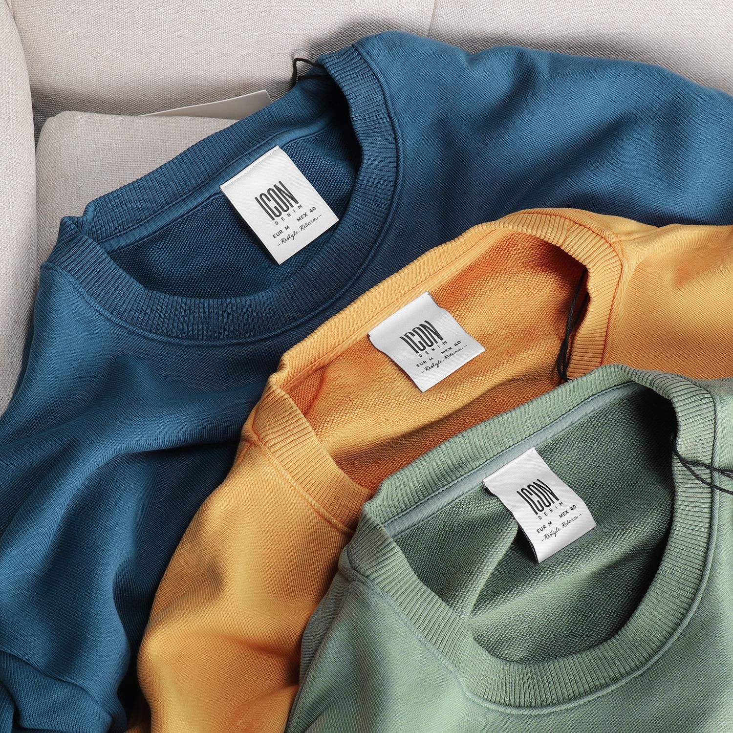 Sweatshirt ICON DENIM basic