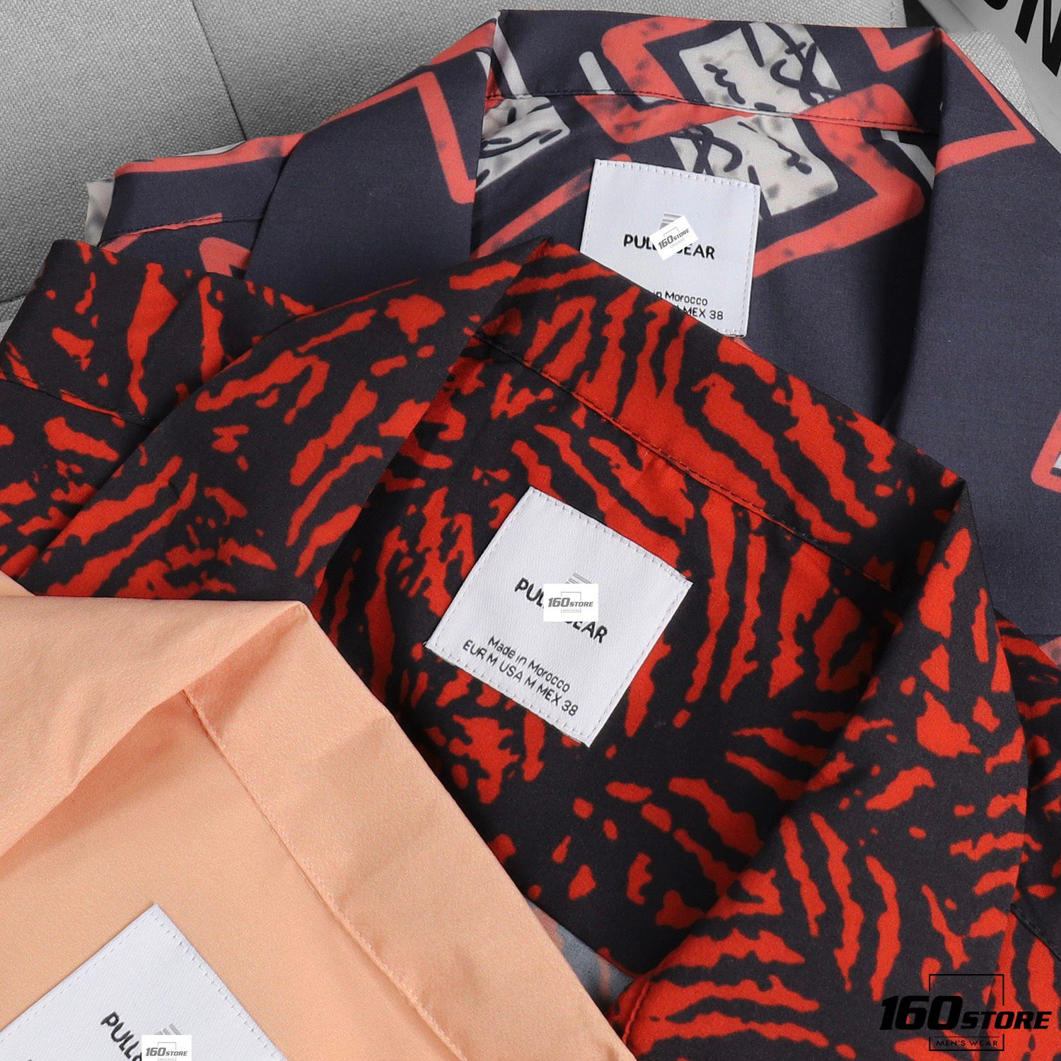 Áo sơmi tay ngắn P.B pattern
