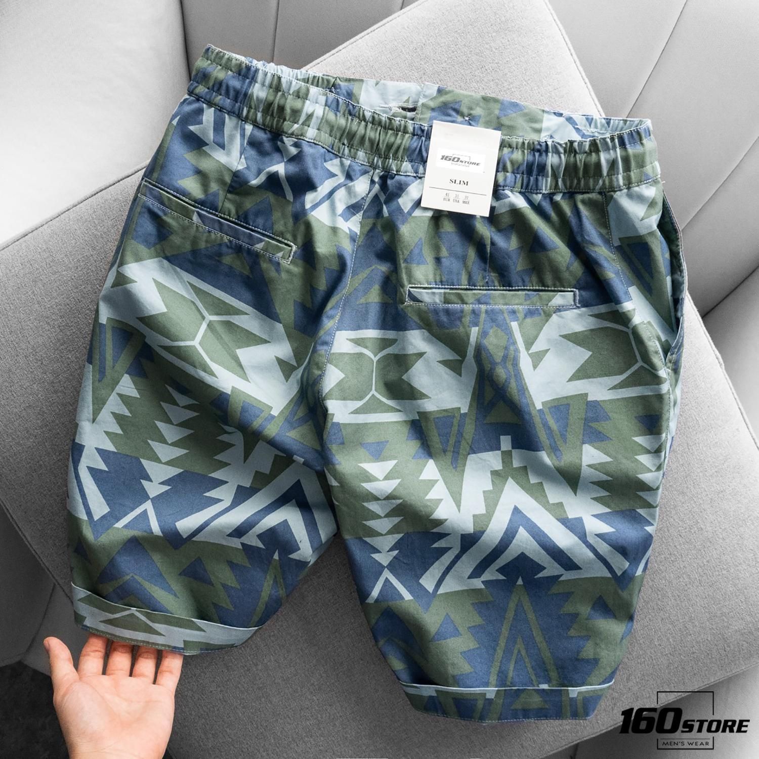 Quần Short Kaki ZRA họa tiết
