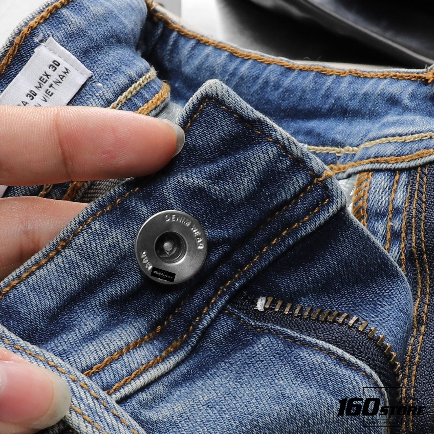 Quần jean ZRA blue skinny