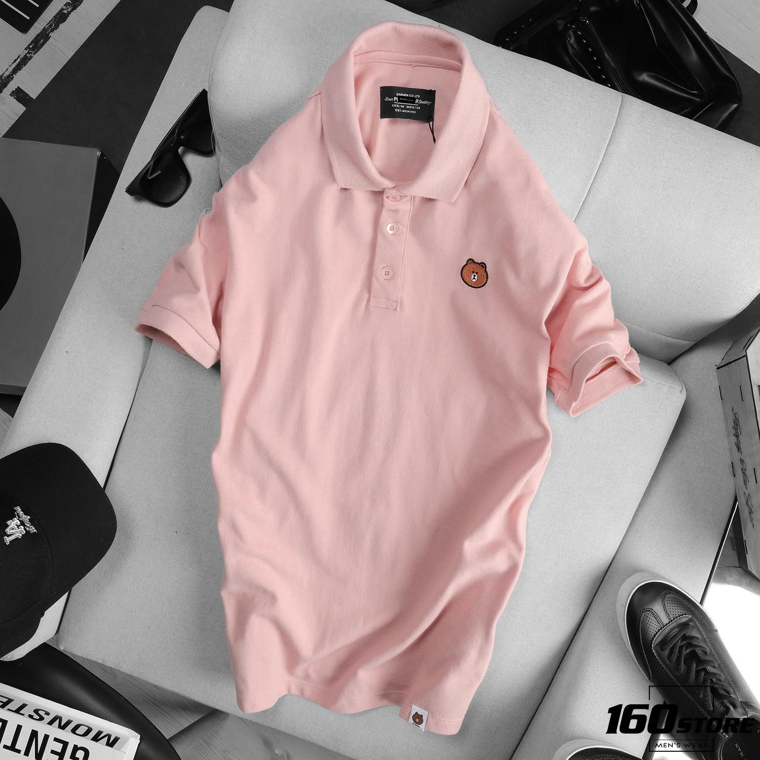 Áo polo P.B x Brown and Cony