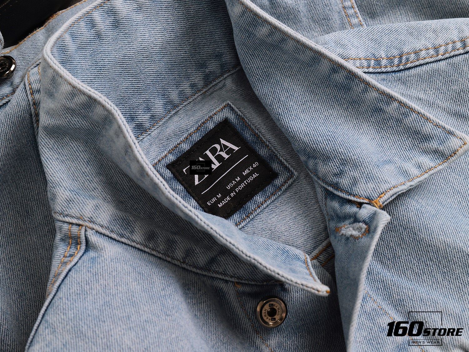Áo khoác denim ZRA
