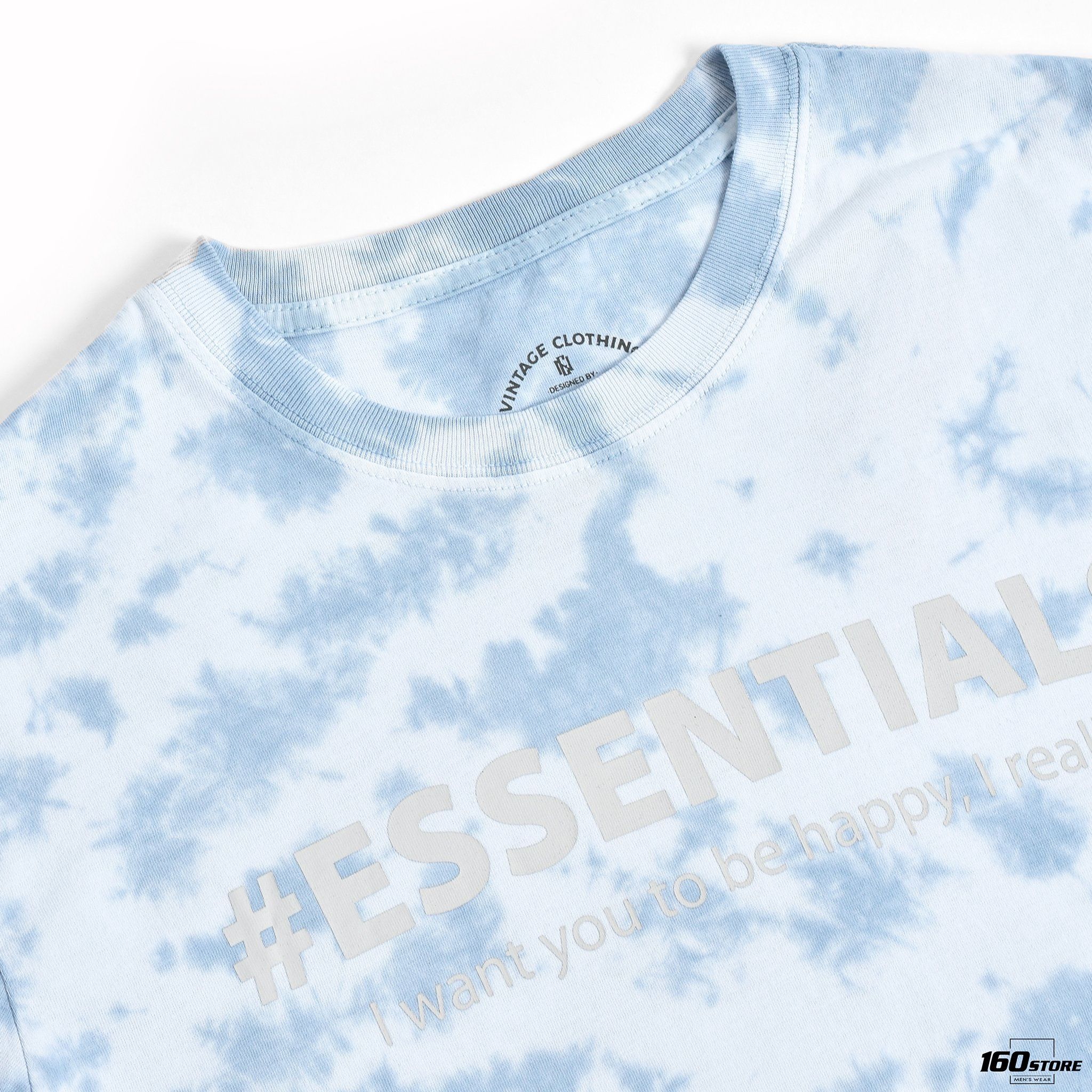 Áo thun NOMOUS ESSENTIALS blue tie dye
