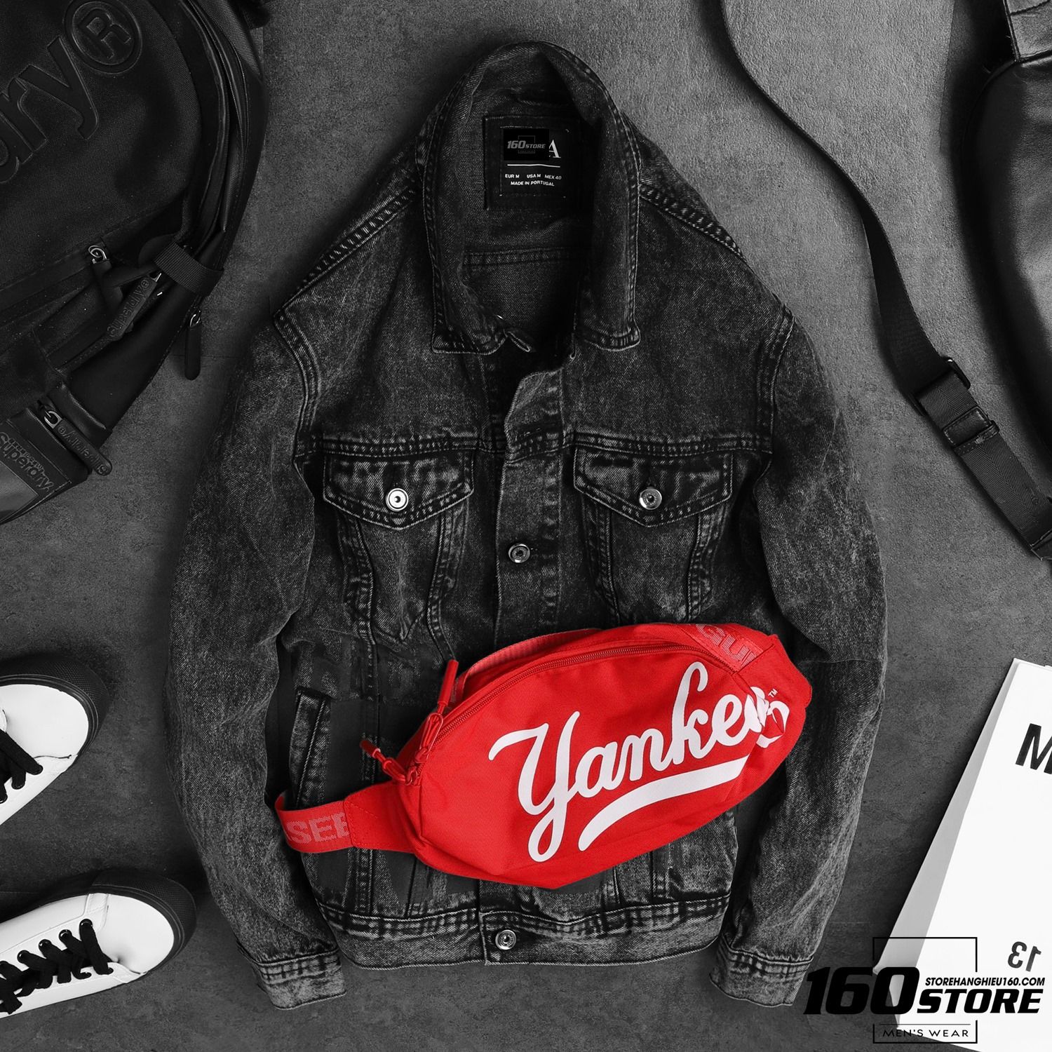 Áo khoác denim ZRA High Risk grey