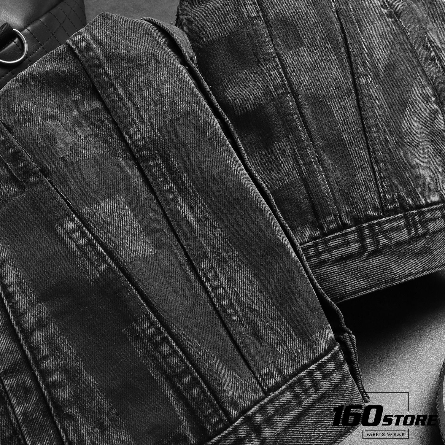 Áo khoác denim ZRA High Risk grey