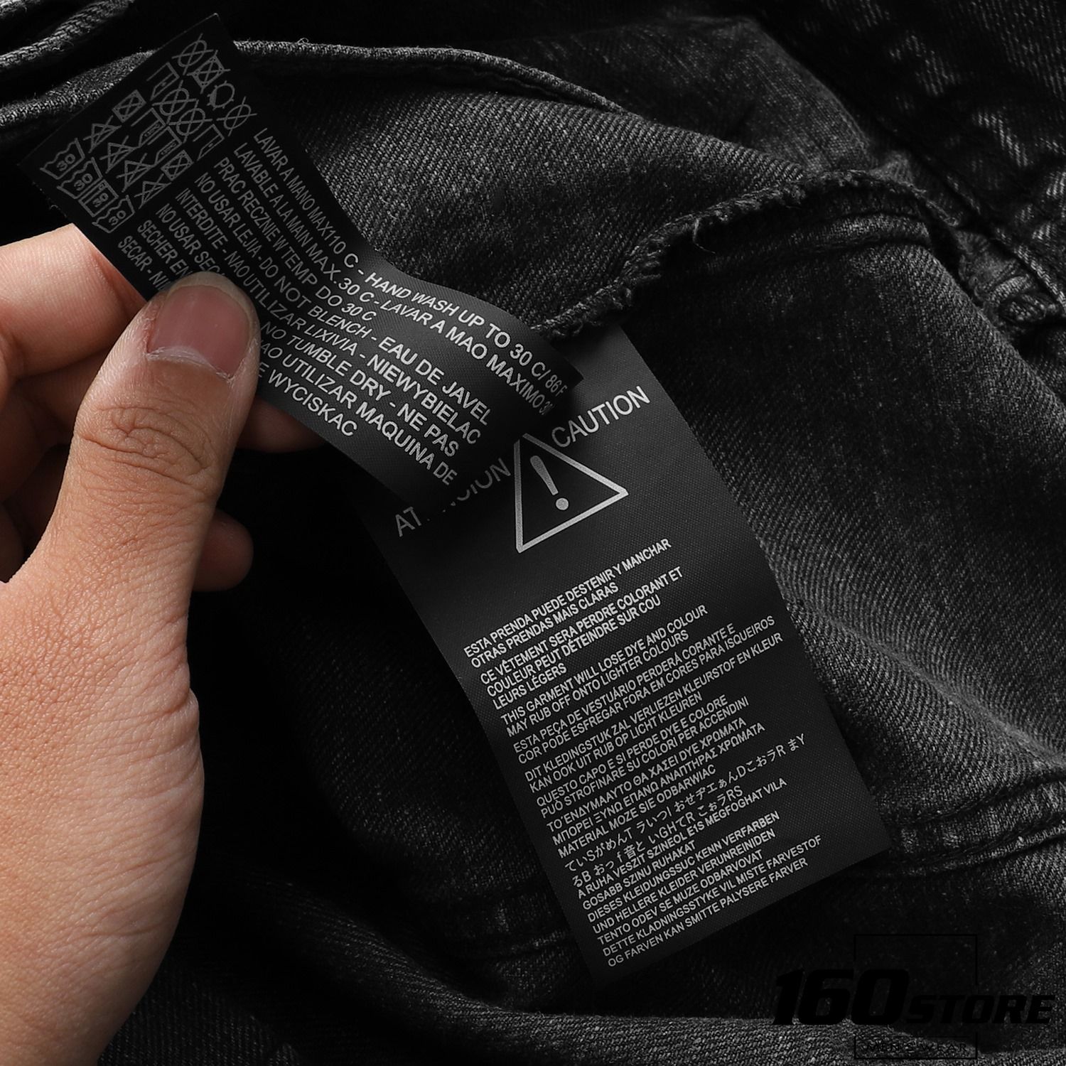 Áo khoác denim ZRA High Risk grey