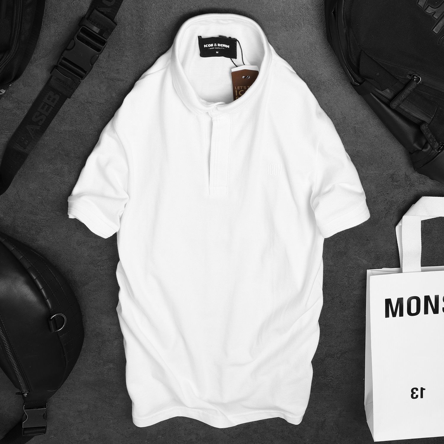 Áo polo ICON DENIM ss19