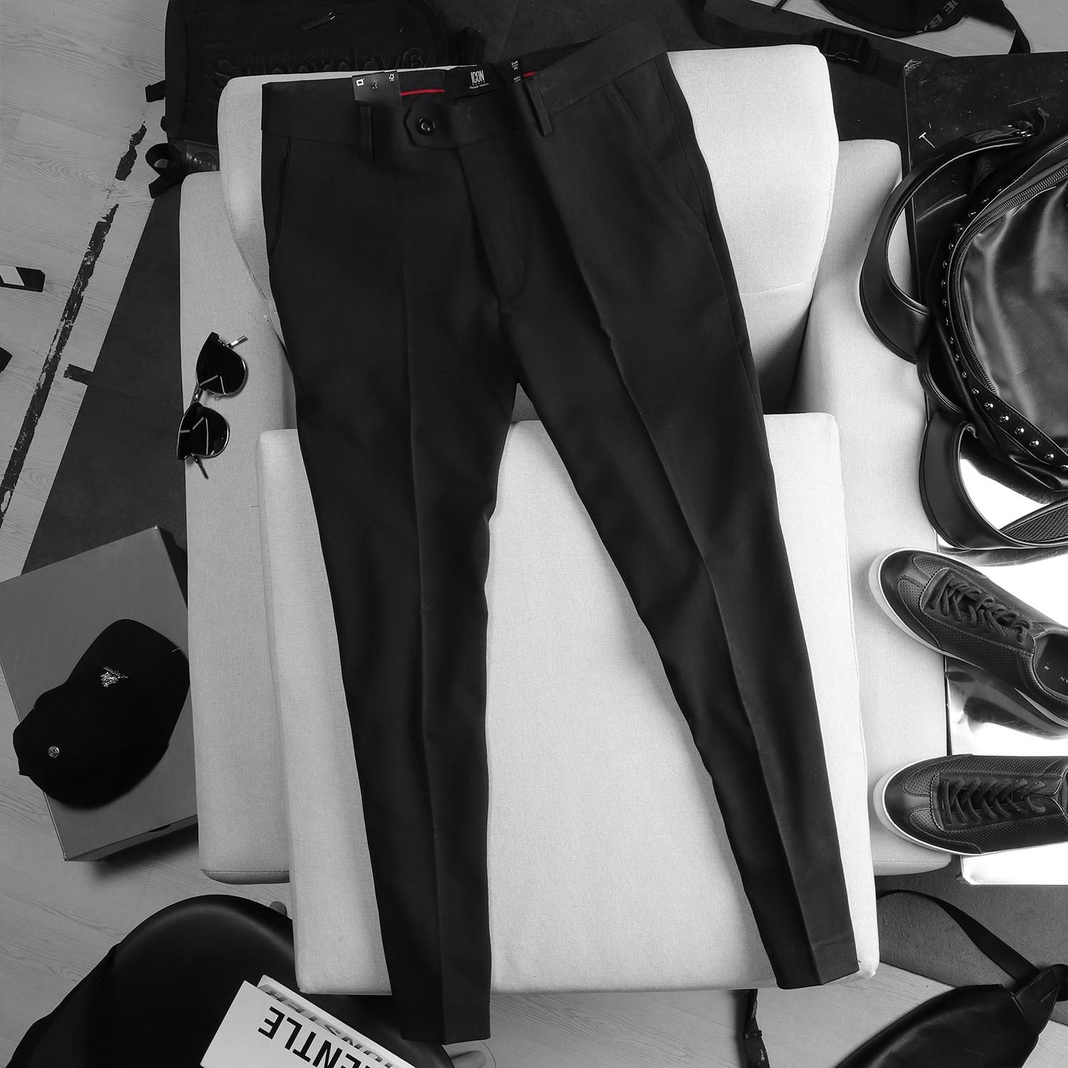 Quần tây ICON DENIM Black