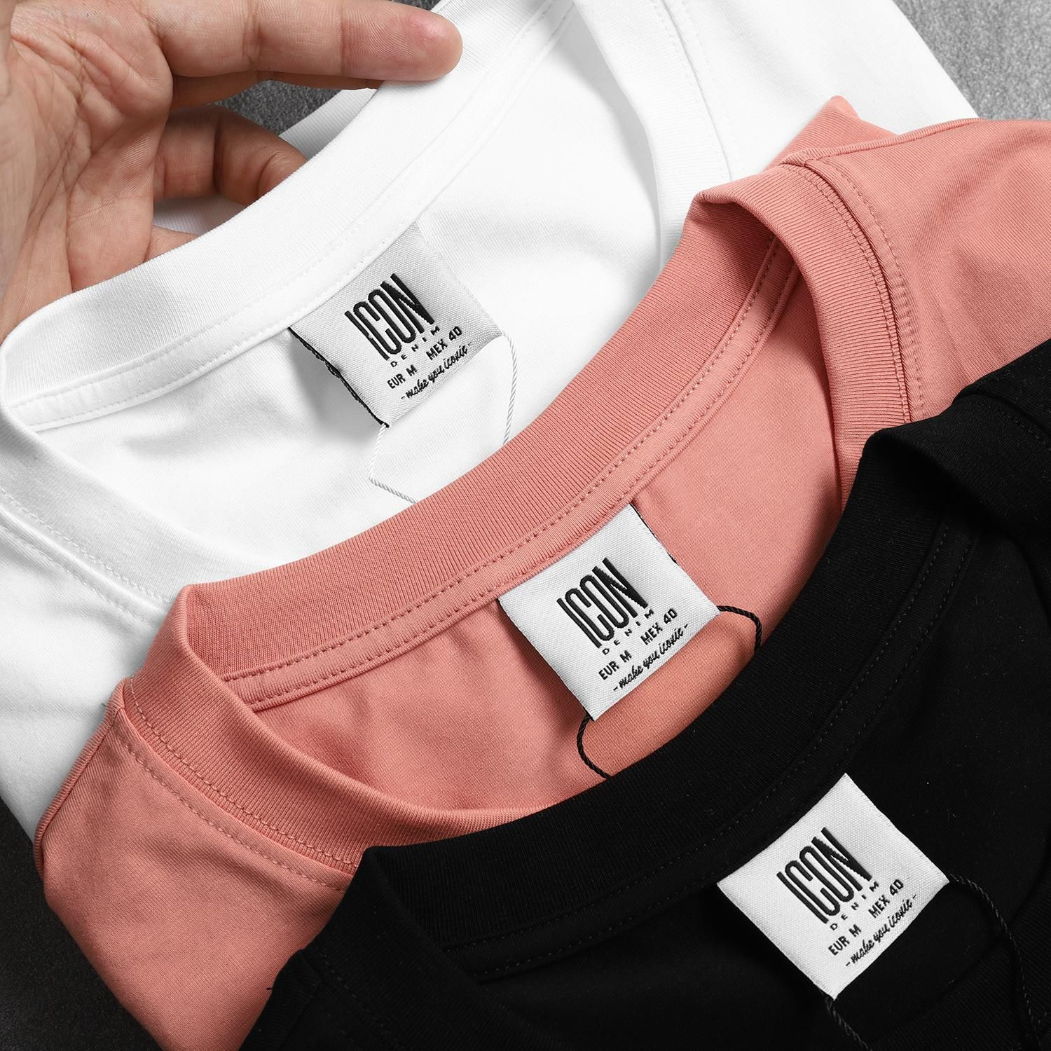 Áo thun ICON DENIM basic fw19