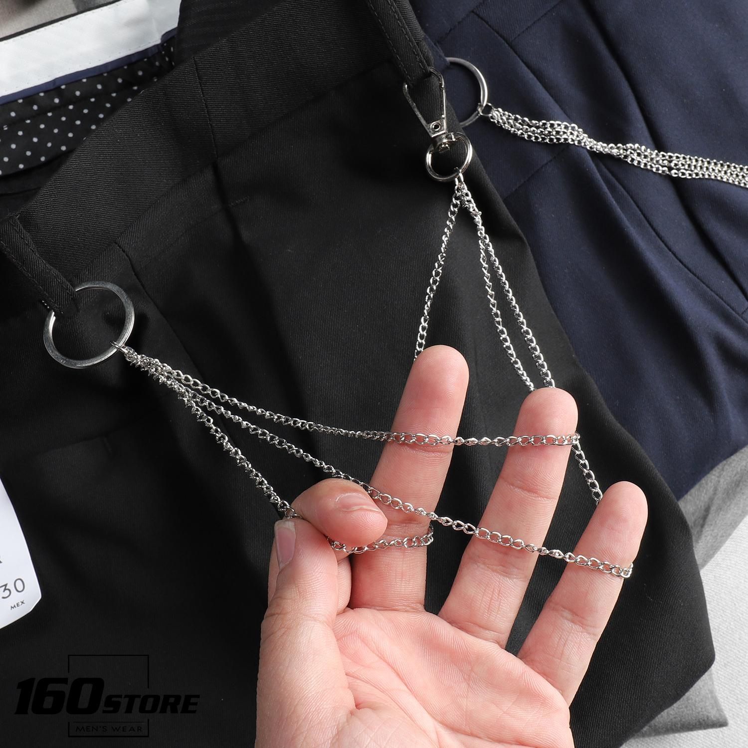 Quần tây P.B w chain