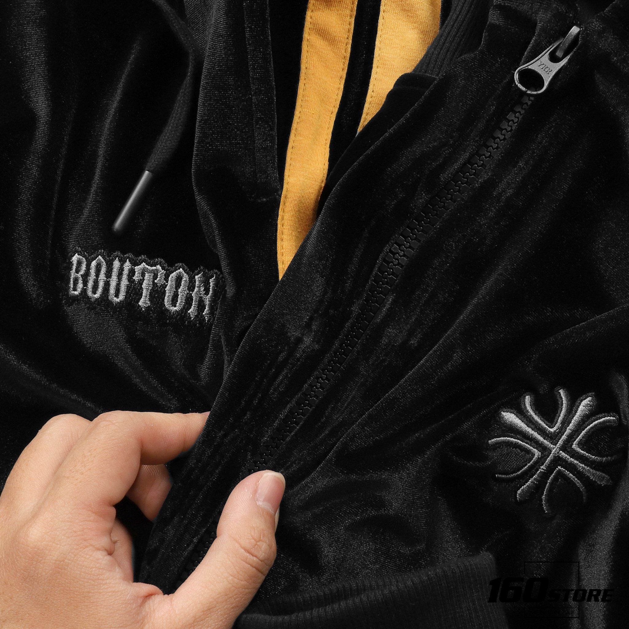 Quần Jogger BOUTON nhung