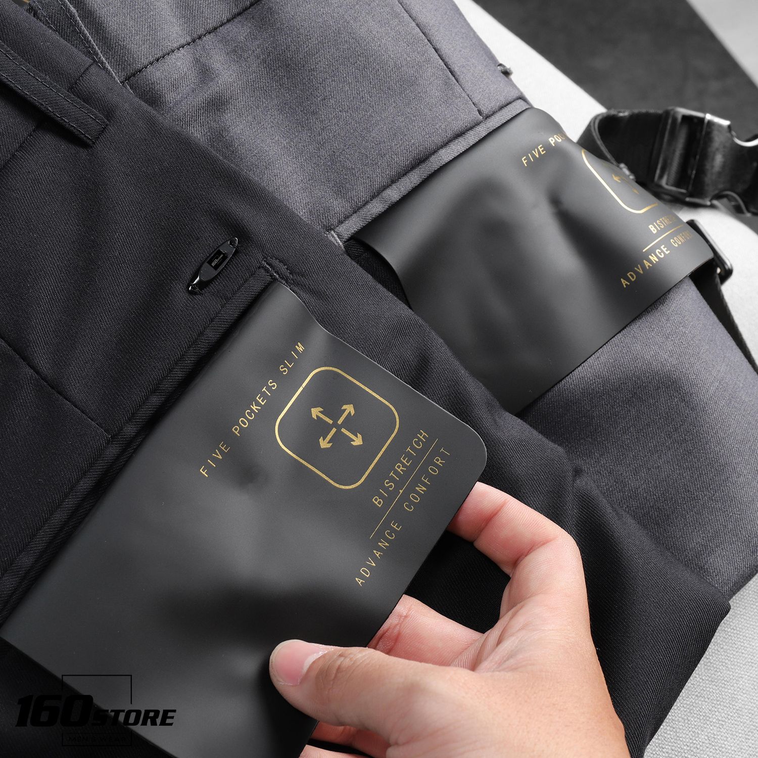 Quần tây ZRA 5 pockets slim