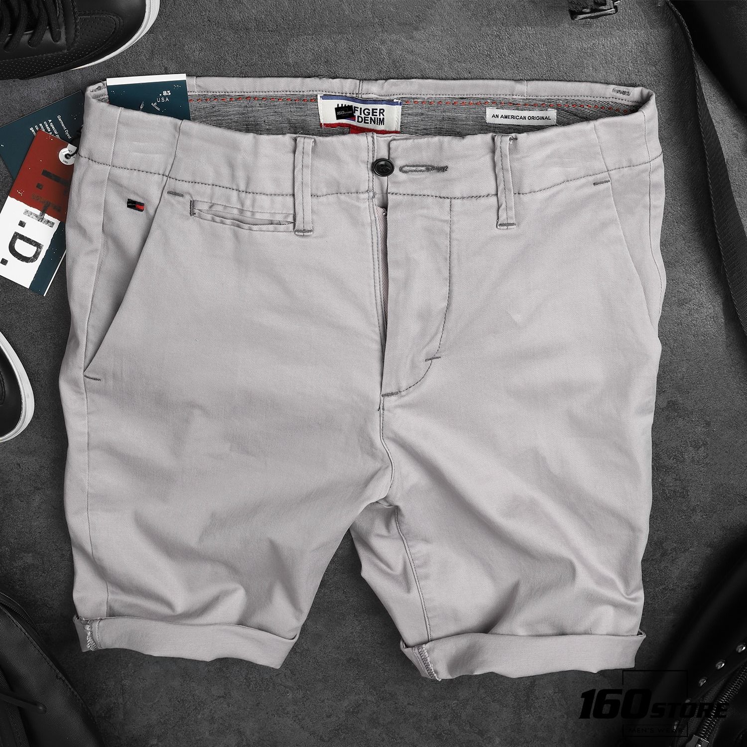 Quần short kaki T0MMY