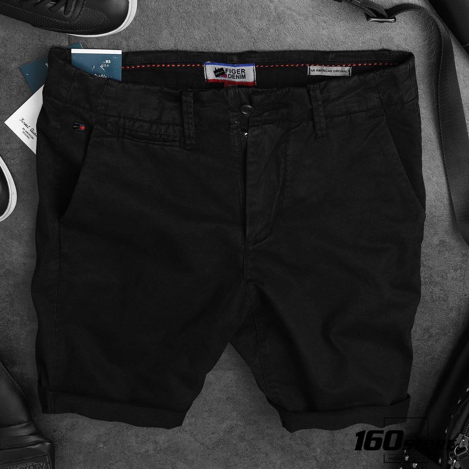 Quần short kaki T0MMY