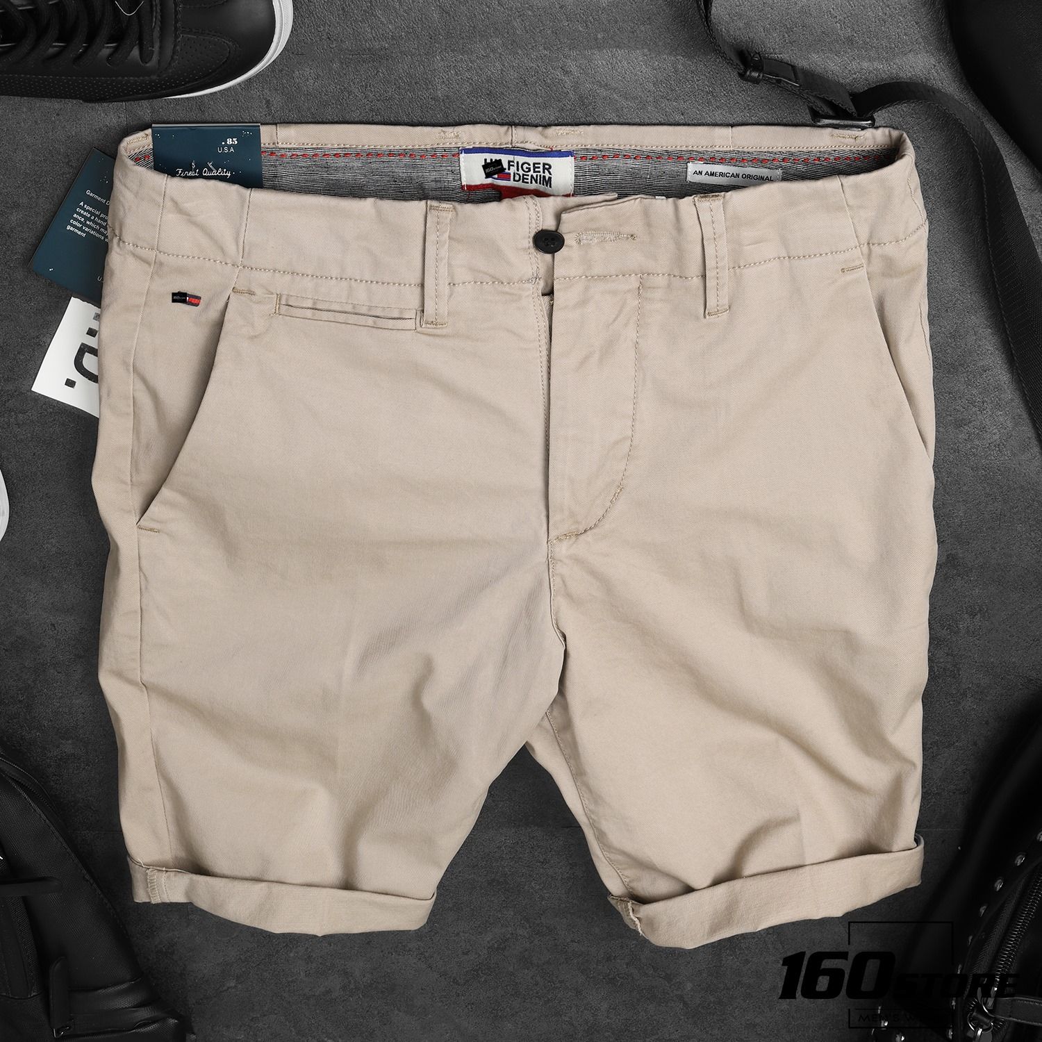Quần short kaki T0MMY